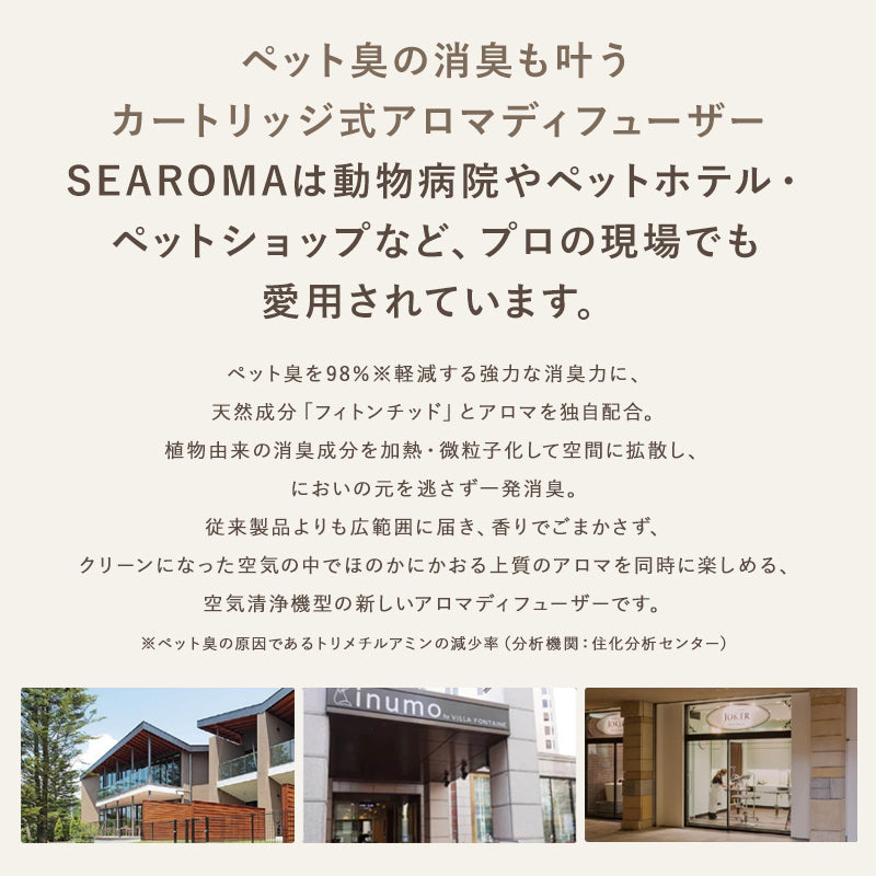 消臭抗菌アロマディフューザー シーロマ スターターセット